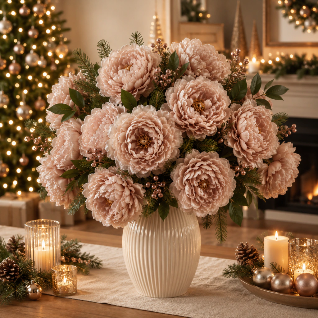 PEONIA ROSA / IVORY - comprar online