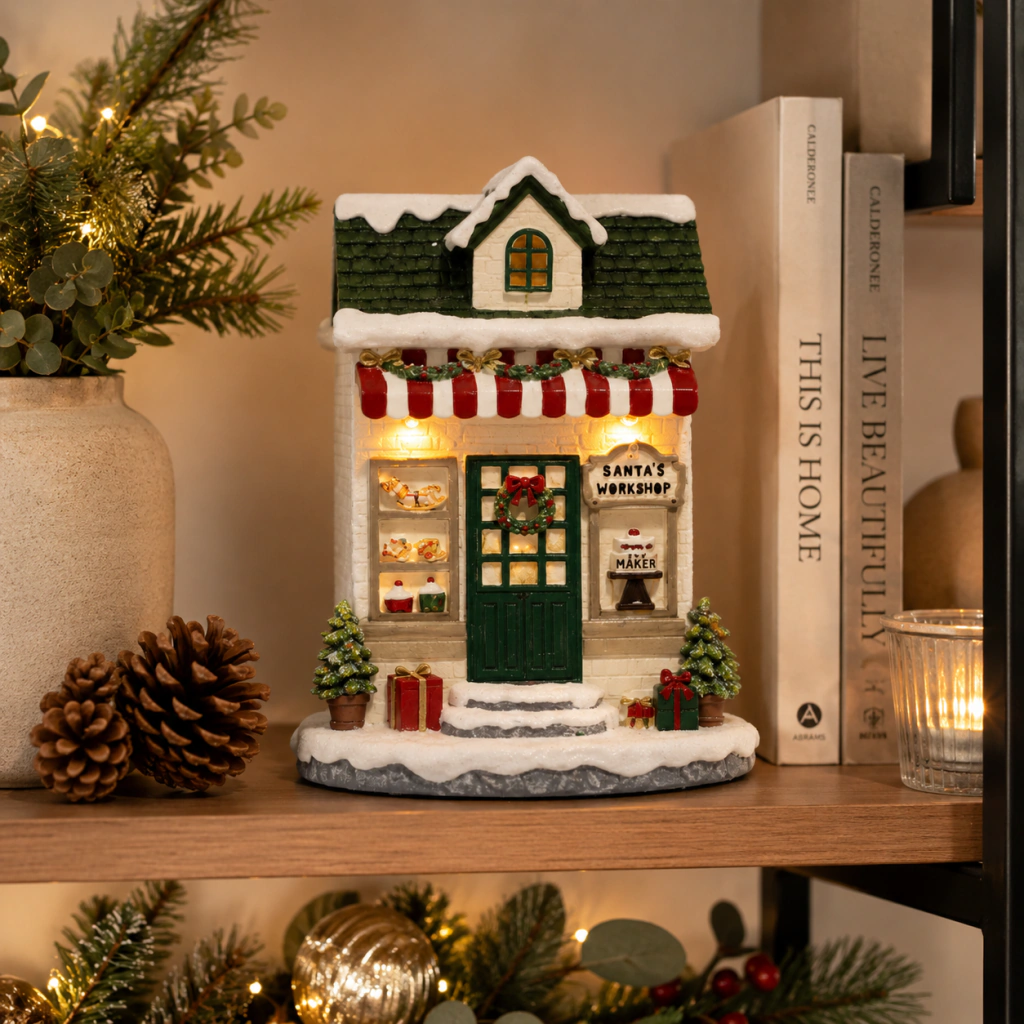 Casita con luz pasteleria - comprar online