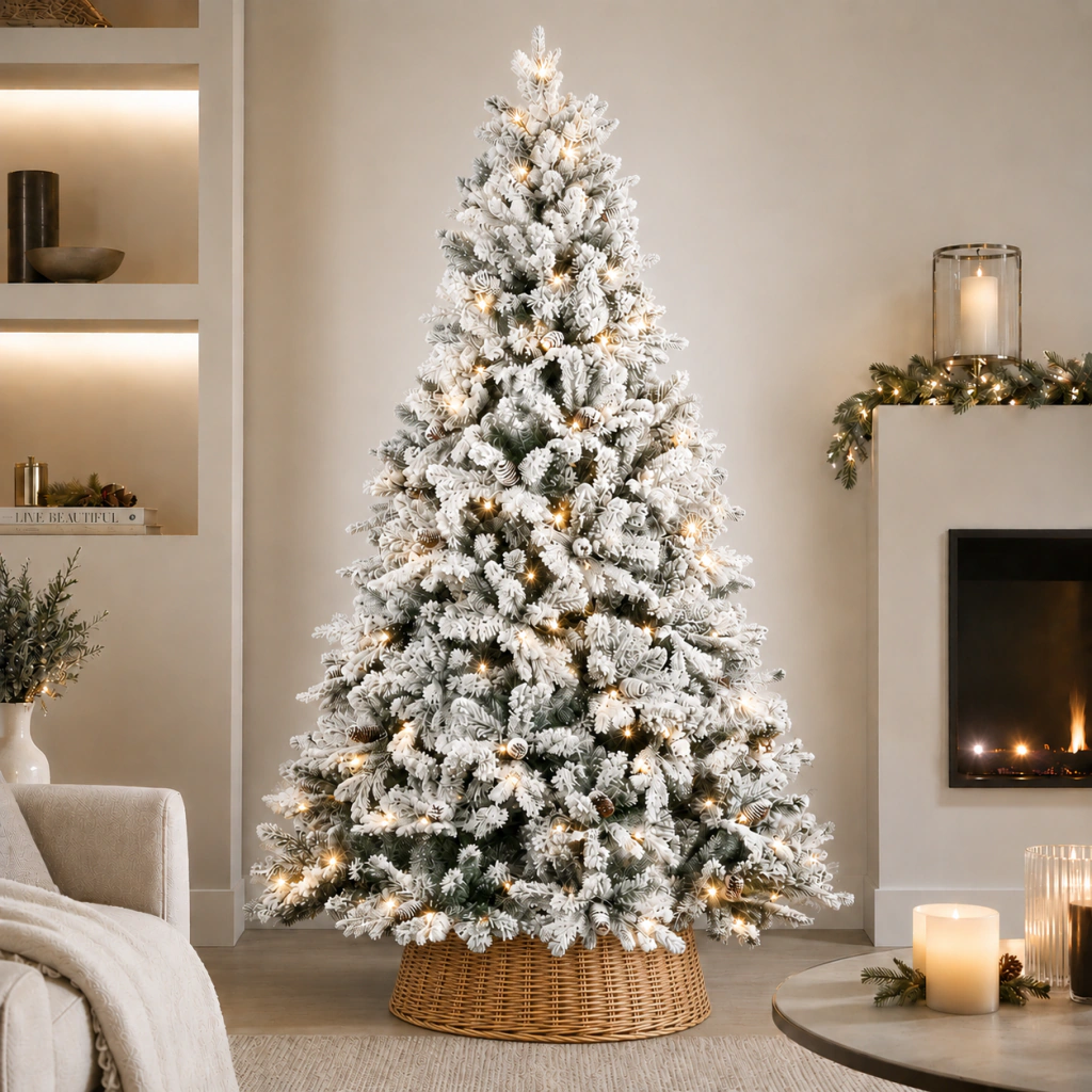 ARBOL NEVADO CON CONTROL REMOTO en internet