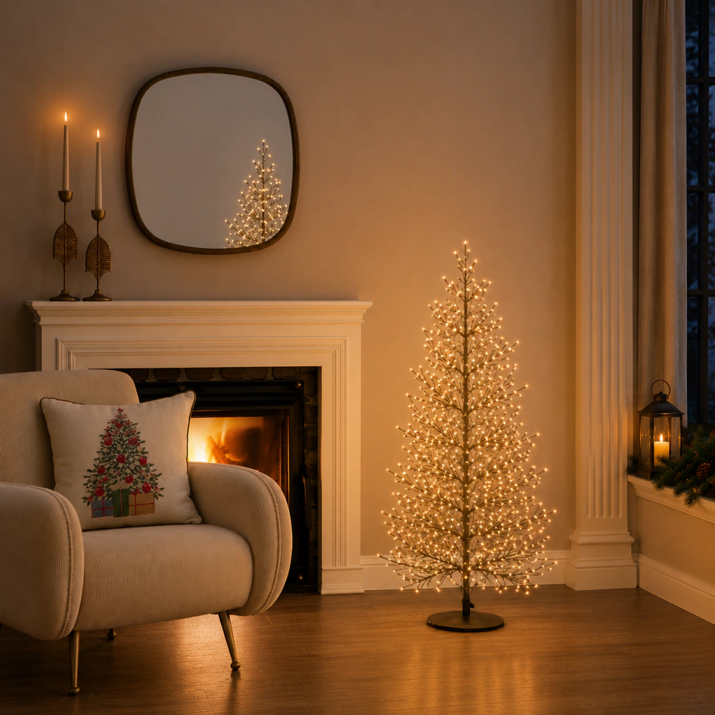 Imagen de ARBOL DUBAI CON CONTROL REMOTO NEGRO