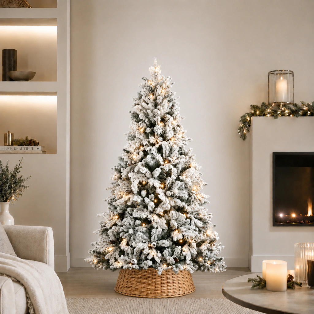 ARBOL NEVADO CON CONTROL REMOTO - comprar online