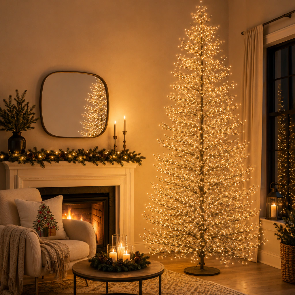 ARBOL DUBAI CON CONTROL REMOTO NEGRO - comprar online