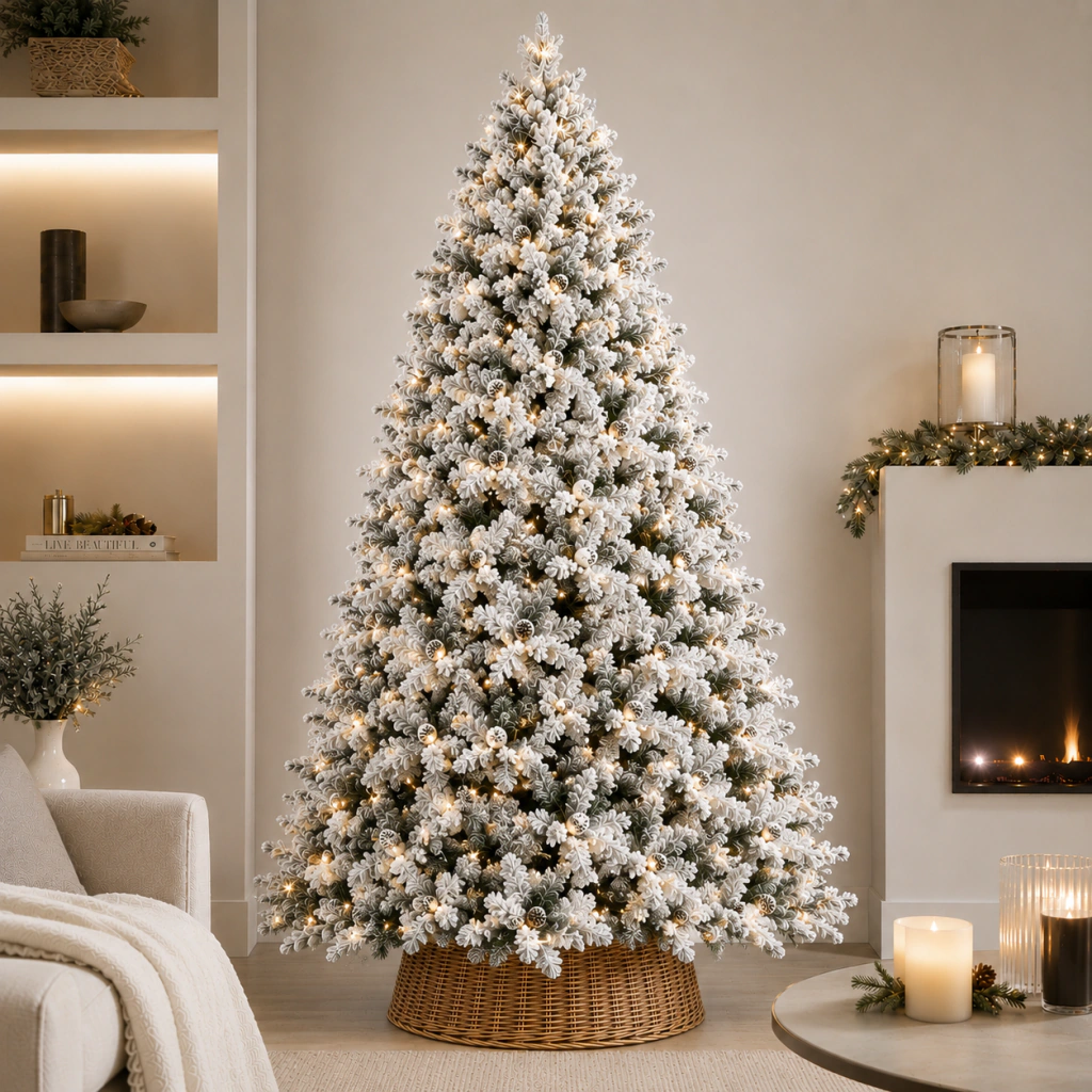 ARBOL NEVADO CON CONTROL REMOTO - tienda online